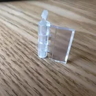 high quality clear plastic acrylic hinges for display case