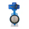 tuoerpu Common blue 40 series electric actuator plus DN blue 100 butterfly valve