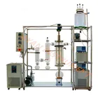 Wiped film molecular distiller rose oil extraction machine short path molecular distillation supplier