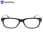 Wholesale Hot sell high quality plastic frame china eyeglasses vintage plastic small reading glasses