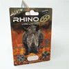 Plastic pill bottle capsule male enhancement pill package 3D card boxes Go Rhino complete set