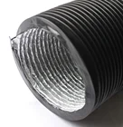 Air conditioner insulated heat resistant duct flexible pvc duct