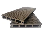 Wpc Decking Outdoor Square Hollow Outdoor Wpc Flooring Board For Garden Path Decking