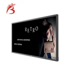 65 inch wall hanging advertising display all in one touch screen advertising player