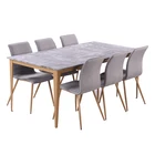 Solid Walnut Dining Set Free Sample Solid Wood 10 Seater Granite Top Royal Walnut Expandable 12 Tempered Glass Dining Table Set For 4