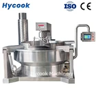 Automatic stews braised meat industrial stir fry cooker mixer tilting cooking kettle with mixer