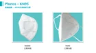 Chinese Filter Mask KN95 Mask Particulate Respirator With 5 Ply Non Woven