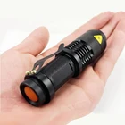 Promotion Focus Zoom 3 Modes Adjustable Mini Led Torch Light with Factory Price