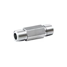 1/4" NPT Male X 1/4" NPT Male 2" Length Hexagon Nipple Male Thread Gas Hex Long Nipple Pipe Fittings