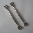 Stainless steel Jaw & Jaw Pipe Turnbuckle for marine, industrial and architectural applications
