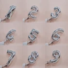 XQYY 16inch Balloon Number 0 to 9 Mylar Number Letter Foil Balloons Decoration Birthday Wedding Party Children Toy Gift