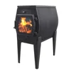 Model WM-K-100GLCB indoor freestanding modern wood stove