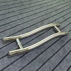 manufacturing exterior pull door handles Double sided door pull handle for Commercial