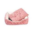 Machine Washable Ultra Soft Pet Sofa Rectangle Dog Beds