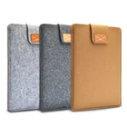 OEM Service11/12/13/15 Inch Water-resistant Handmade Wool Felt Fabric Laptop Sleeve Pouch Case Computer Bag