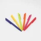 YQ0172 cheap plastic colour ballpen customized logo pen for promotion