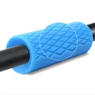 Durable Non-slip Silicone Thick Bar Grips Barbell Dumbbell Fat Grip for Weight Lifting