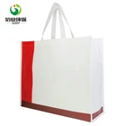 oem laminated shopping packaging non woven fabric bag 80gsm with logo