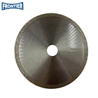 150*2.4/1.4*7*22.23mm Cold Press 6inch continuous Rim diamond saw blade for cutting tile