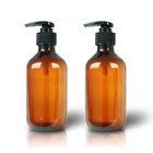 100ml 200ml 500ml Amber Hot Selling 50ml 100ml 200ml 500ml Cosmetic Cream Bottle Amber PET Bottle