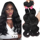 Hot Sale Indian Body Wave Hair Bundles Natural Color 100% Human Hair Weaving Indian Remy Hair Extension Factory Vendors