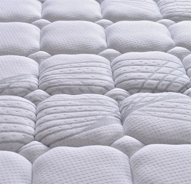 Queen size Euro top white hot selling Gel memory foam 5 zone pocket coil mattress with foam encasement for home - Jozy Mattress | Jozy.net