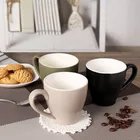 Home goods plain tea cup cafe cheap ceramic coffee mug for restaurant