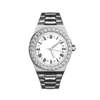 New Design Wrist Luxury Brand Stainless Steel Diamond Custom Quartz Men Watches Relojes hombres montre homme