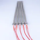 Stainless Steel 240V 2500W Immersion Cartridge Heater Electric Water Heating Rod with 3/4"NPT Thread