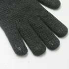 Gloves 7g Gloves PVC Dots On Palm Woolen Blend String Knit Liner 7G Hi-Vis Green Acrylic Gloves