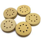Hot sale gold Aluminum abrasive sanding disc/automotive sand paper for grinding
