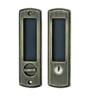 2019 hot sale heavy duty sliding door locks for wooden doors