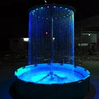 Water Features Gardens Digital Rain Jet Curtain Fountain Outdoor Decorative Waterfall In Event