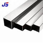 tubo rectangular de acero inoxidable AISI 201304 316 ss hollow stainless steel square pipe/tube