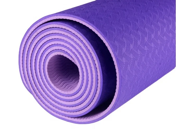 Non Slip 100% TPE Fitness Yoga Mat Washable Waterproof 4mm 6mm 8mm 10mm 9
