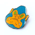 UKO Custom promotional soft enamel with epoxy metal enamel custom pin badge