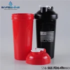 Competitive Price FDA Approved 700ml Flip Top Bottle Protein Shaker with Mixing Ball