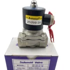 Steel Valve Valve Solenoid Valve 2S Series 2/2 Way Direct Acting Stainless Steel Oil Air Water Solenoid Valve