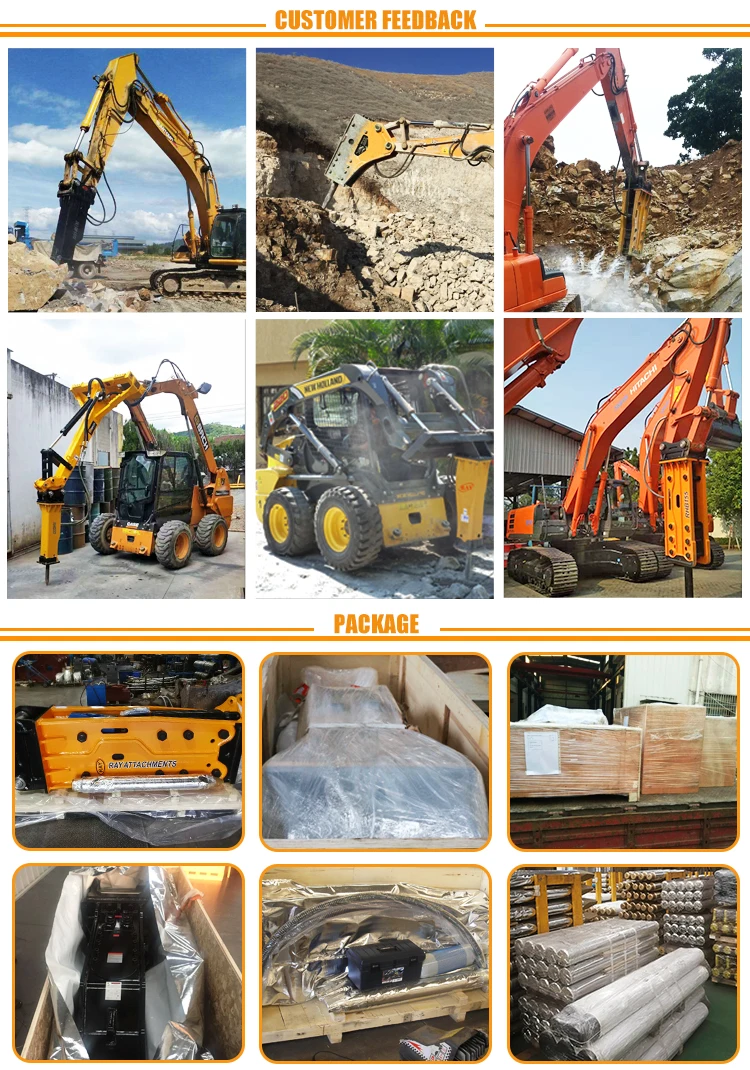 Durable 6 ton excavator hydraulic breaker china excavator hydraulic hammer price