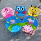 Furniture Lightweight Wholesale Custom Cartoon Furniture Foldable Outdoor Camping Lightweight Fabric Kids Chair