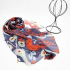 Scarf Large Scarf Popular Women's New Fashion Large Digital Chiffon Scarf Women