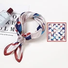 Multifunctional silk scarf hot sale silk scarves customizable hair band for woman