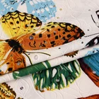 high quality spandex knitted with water soluble yarn animal custom jacquard dress fabric