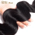 Wave Brazilian Human Body Wave Hair Bundles 9A Grade Virgin Hair Product Dubai For Black Women