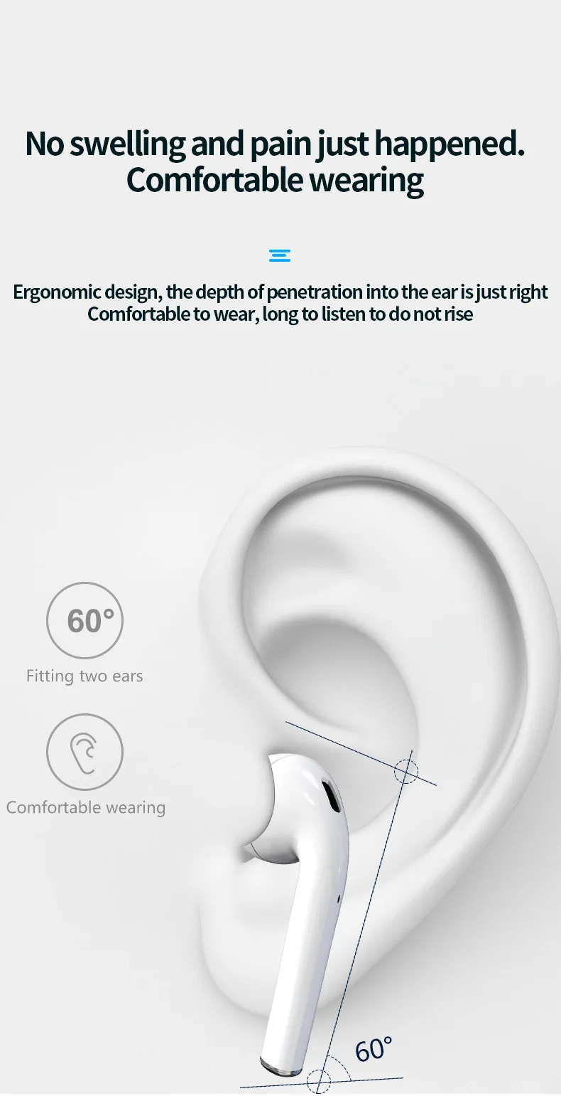 Bluetooth Earphone Wireless Earbuds , High Quality Colorful Headset Sport Bluetooth Earphone Wireless Headphones - ANKUX.COM