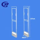 Hot Deal Security System New Design Acrylic Security Alarm Gate AM 58KHz Anti Theft EAS System