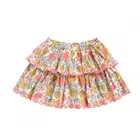 Floral print cotton fashion kids clothes baby girl skirt baby skirt