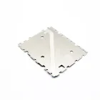 Precision sheet metal fabrication services for mobile phone shielding cover back plate bracket