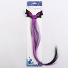 Party Decoration Accessories Halloween Party Hair Clip with Wig Creative Novelty Hair Clip Costume Hair Accessories