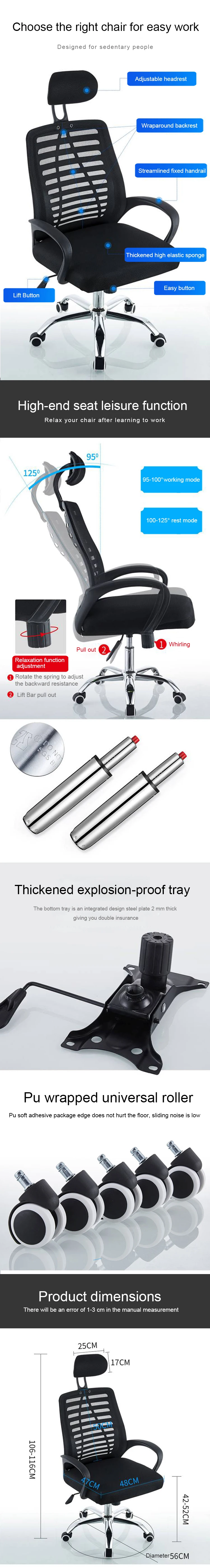 2021 hot new products quality original cheap rotary caster office desk and chair